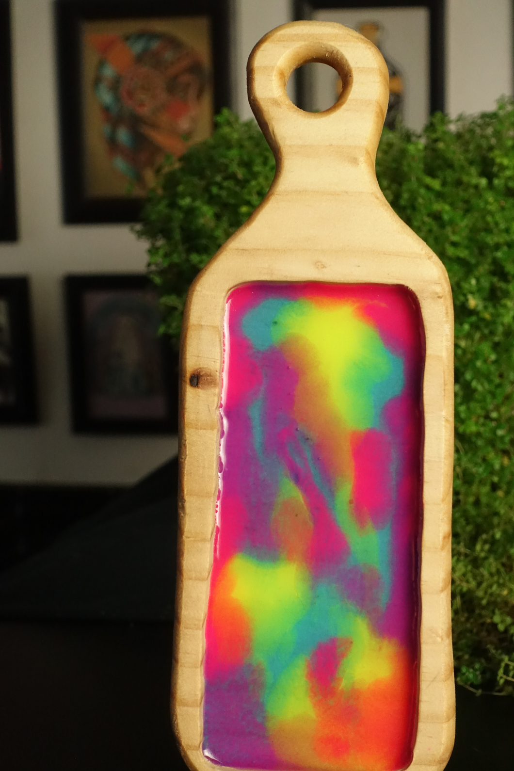 Bandeja sushi: cuenco fotoluminiscente