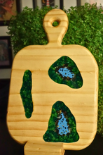 Cargar imagen en el visor de la galería, Bandeja con Mango: Encapsulado de mini bosque
