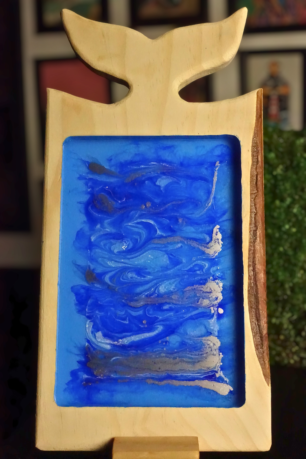 Bandeja sushi: cuenco ocean cola de ballena