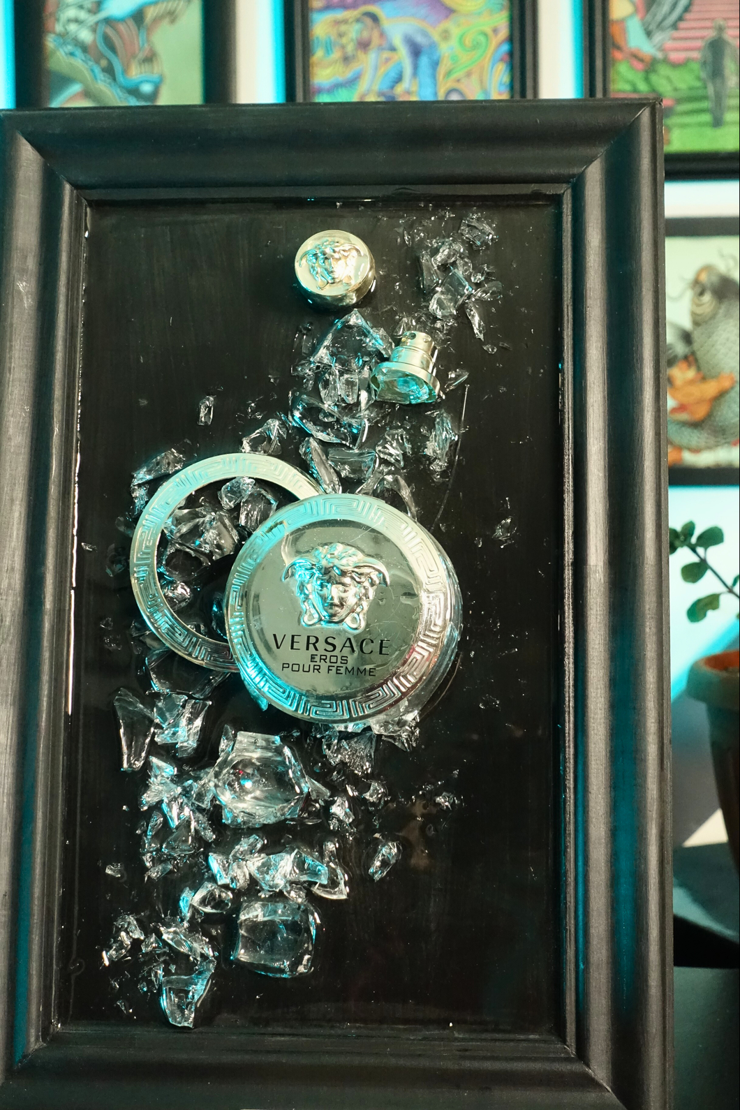 Cuadro Perfume Versace