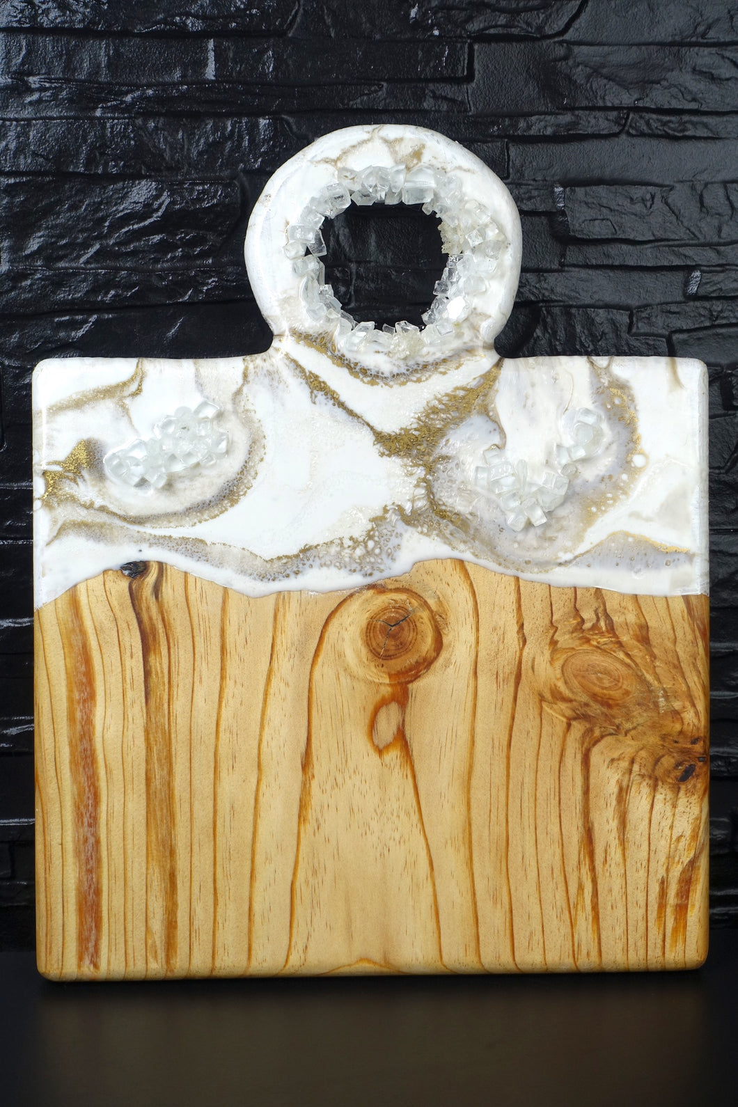 Bandeja con Mango recubrimiento Geoda