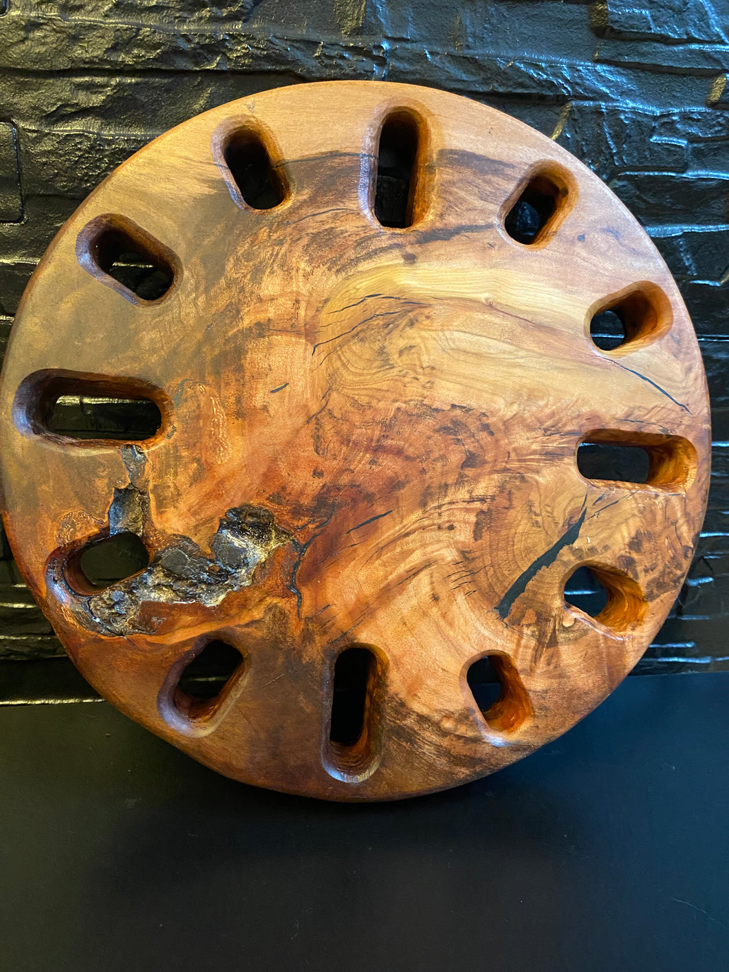 RELOJ DE MADERA NATIVA 2