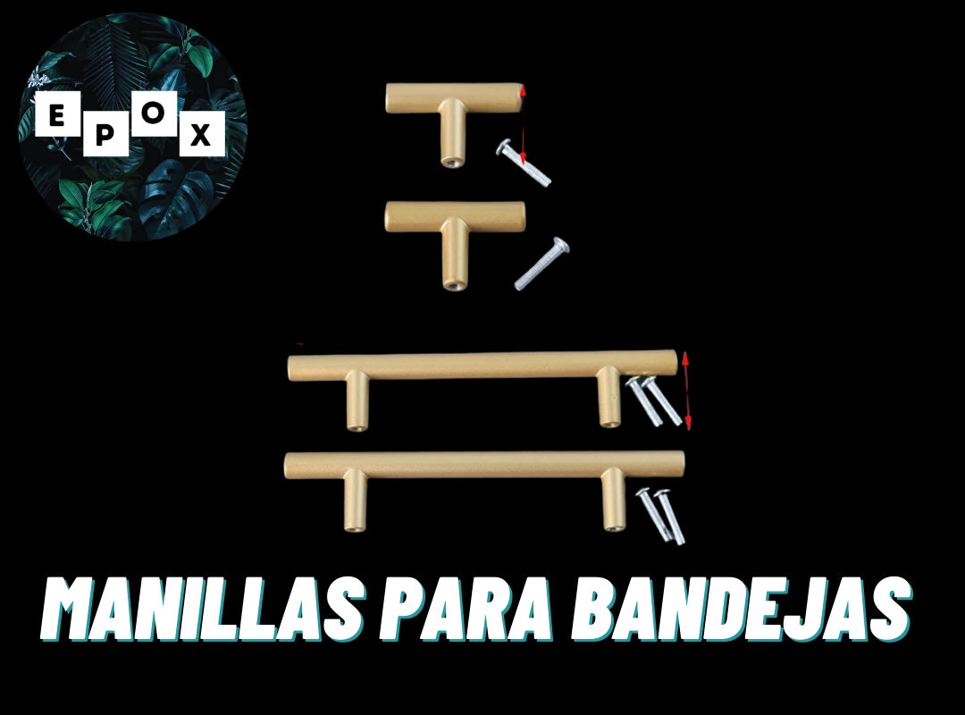 PAR DE MANILLAS DORADAS PARA BANDEJAS – EPOX CHILE