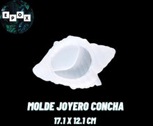 Cargar imagen en el visor de la galería, MOLDE JOYERO CONCHA
